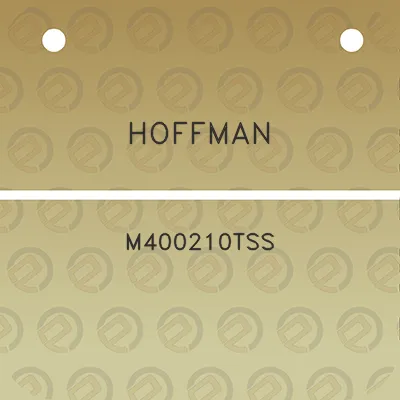 hoffman-m400210tss