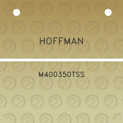 hoffman-m400350tss