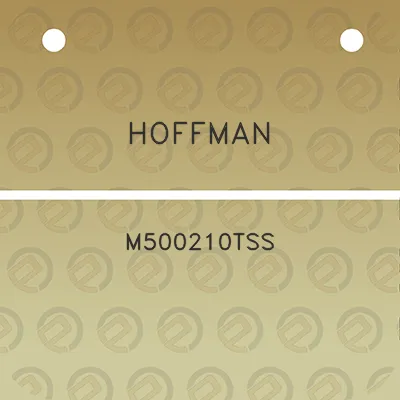 hoffman-m500210tss