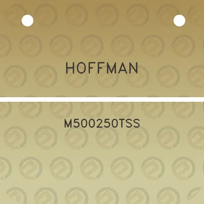 hoffman-m500250tss