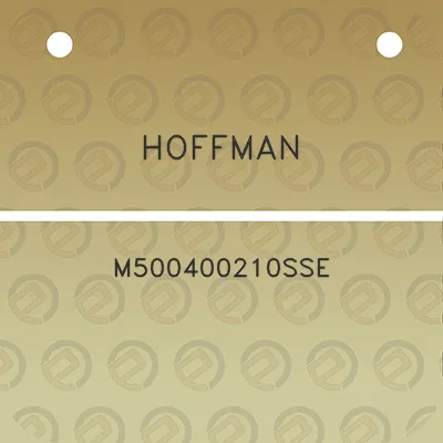 hoffman-m500400210sse