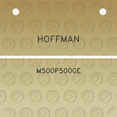 hoffman-m500p500ge