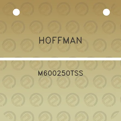 hoffman-m600250tss