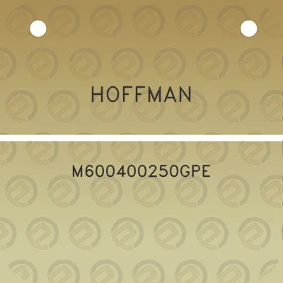 hoffman-m600400250gpe