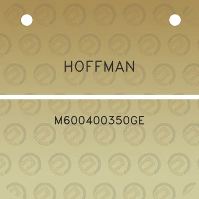 hoffman-m600400350ge