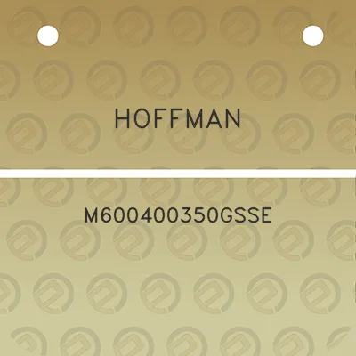 hoffman-m600400350gsse