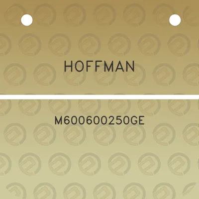 hoffman-m600600250ge