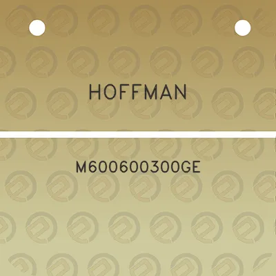 hoffman-m600600300ge