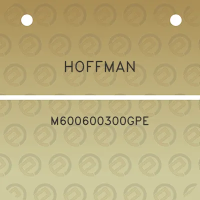 hoffman-m600600300gpe