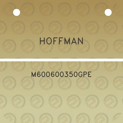 hoffman-m600600350gpe