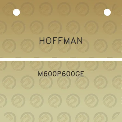 hoffman-m600p600ge