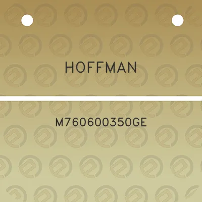 hoffman-m760600350ge