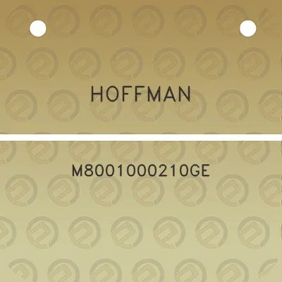 hoffman-m8001000210ge