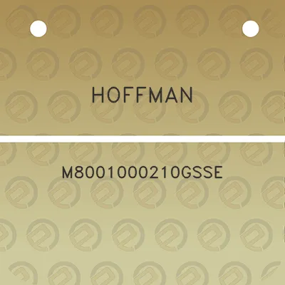 hoffman-m8001000210gsse