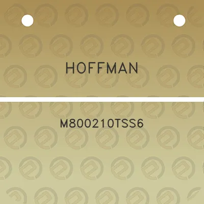 hoffman-m800210tss6