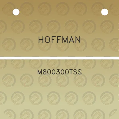 hoffman-m800300tss