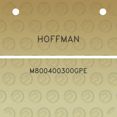 hoffman-m800400300gpe