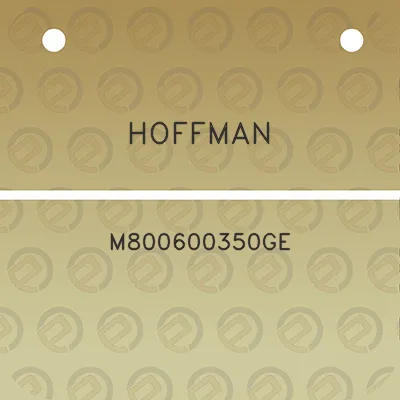 hoffman-m800600350ge