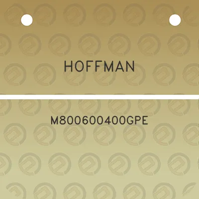 hoffman-m800600400gpe