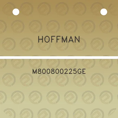 hoffman-m800800225ge