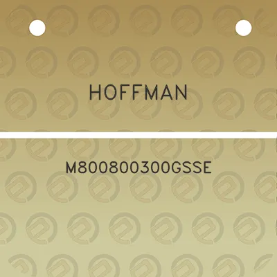 hoffman-m800800300gsse