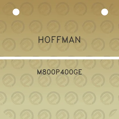 hoffman-m800p400ge