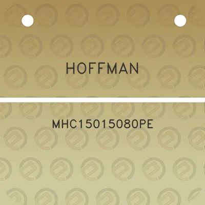 hoffman-mhc15015080pe