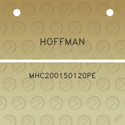 hoffman-mhc200150120pe