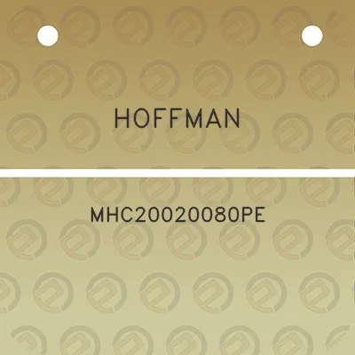 hoffman-mhc20020080pe