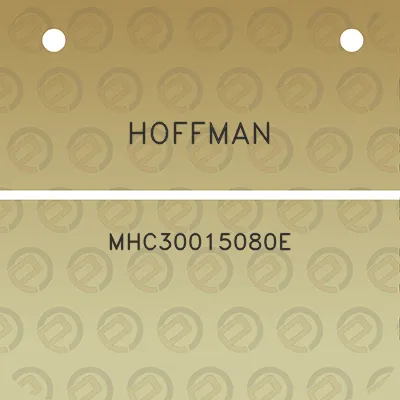 hoffman-mhc30015080e