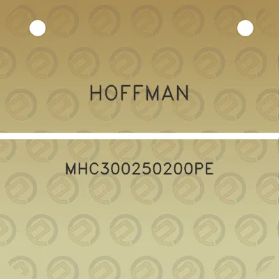 hoffman-mhc300250200pe