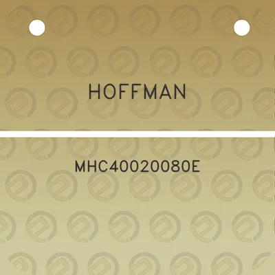 hoffman-mhc40020080e