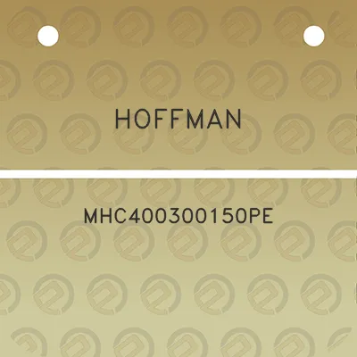 hoffman-mhc400300150pe