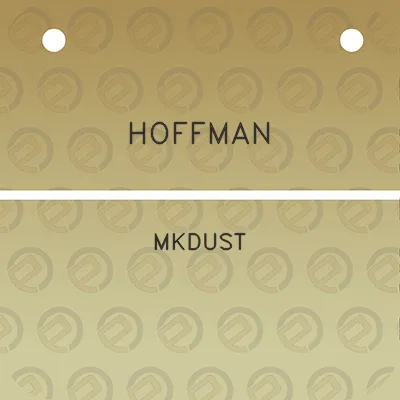 hoffman-mkdust