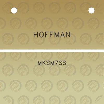 hoffman-mksm7ss