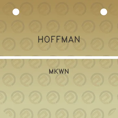 hoffman-mkwn