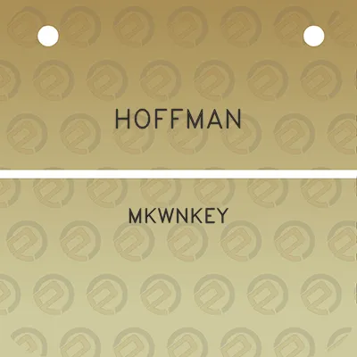 hoffman-mkwnkey