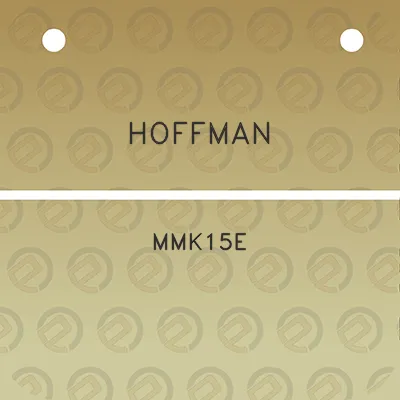 hoffman-mmk15e