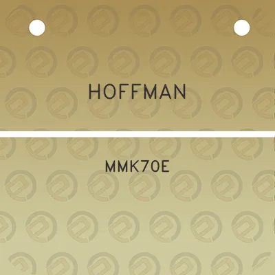 hoffman-mmk70e