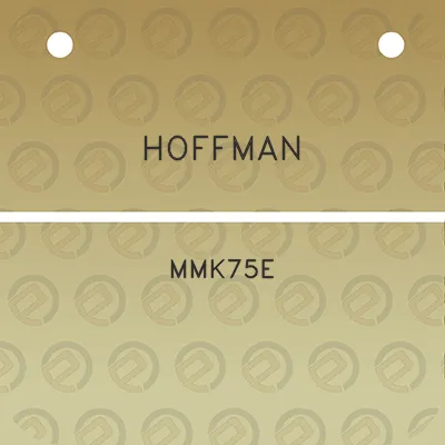 hoffman-mmk75e