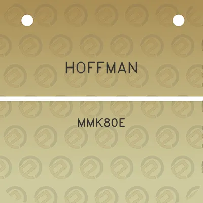 hoffman-mmk80e