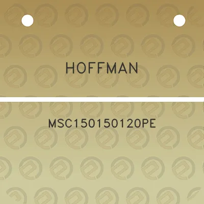 hoffman-msc150150120pe