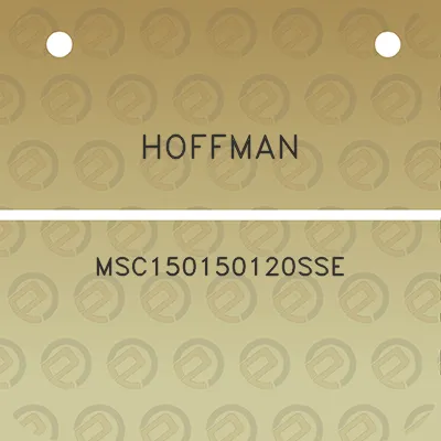 hoffman-msc150150120sse