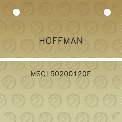 hoffman-msc150200120e