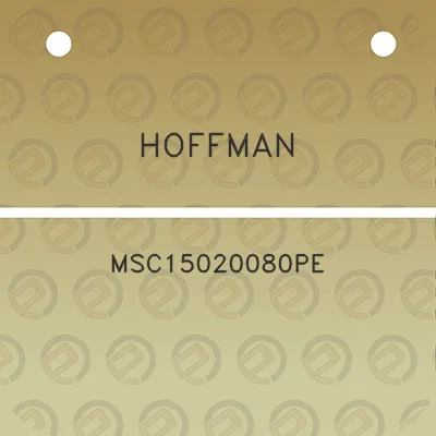 hoffman-msc15020080pe