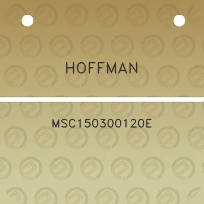 hoffman-msc150300120e