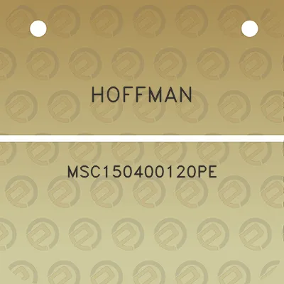 hoffman-msc150400120pe