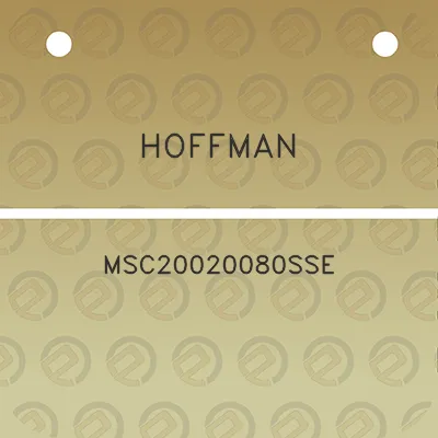 hoffman-msc20020080sse