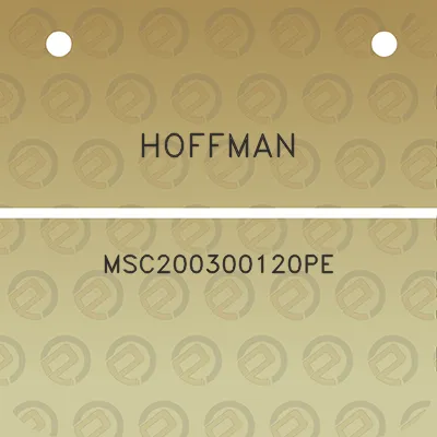 hoffman-msc200300120pe