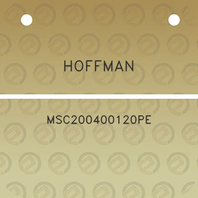 hoffman-msc200400120pe